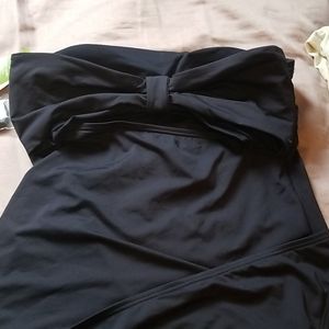 NWT Kate spade navy 2 PC with bow back tankini